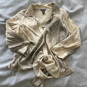 Lafayette New York Silk Blouse